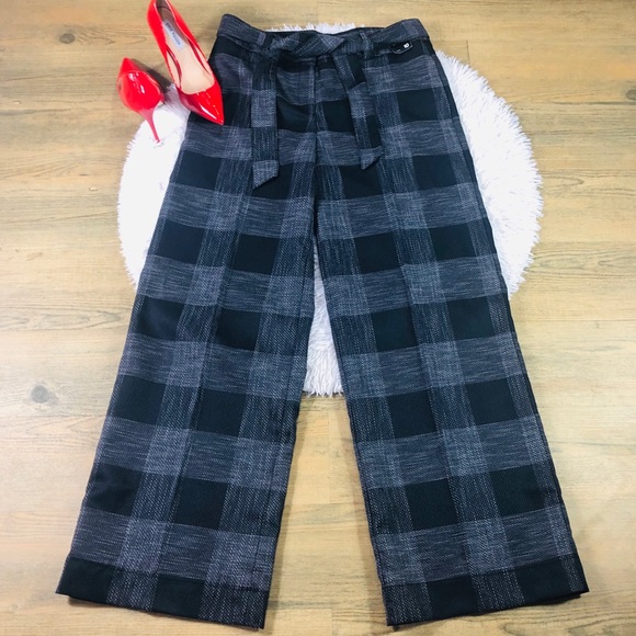 New York & Company Pants - Black & White Wide Leg Pants Size 10 NWT